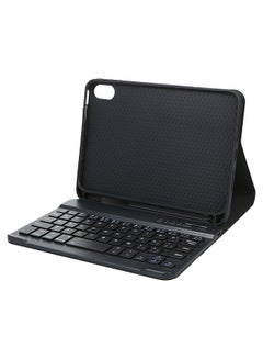 Buy Detachable BT Keyboard Protective Case Slim and Portable Stable Support with Pen Slot Compatible with iPad mini6 Black in Saudi Arabia