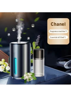 اشتري Car Air Vent Humidifier Mist Aromatherapy Car Air Freshener Perfume Fragrance ( Fragrance Machine 1 Essential Oil 10ml 3 ) في السعودية