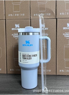 Buy Stanley Quencher H2.0 FlowState Stainless Steel Vacuum Insulated Tumbler with Lid and Straw for Water, Iced Tea or Coffee, Smoothie and More 40oz/1.18l in Saudi Arabia