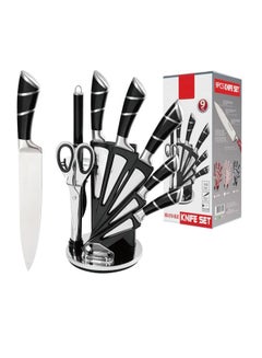 Buy 9 Piece Stainless Steel Knife Set in UAE