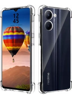 Buy Realme C33 Shockproof And High-quality Case Fully Protects - Transparent in Egypt