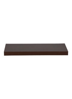 Buy Dust-Resistant Rectangular Wall Mounted Floating Shelf Walnut 3.8 x 120 x 23.5 cm WSV110-492 in Saudi Arabia