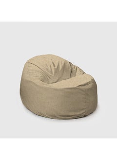 Buy Koze Bean Bag 90X110X90 cm-Linen in Egypt