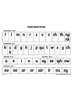 اشتري Read Write Inc.: A1 Speed Sounds Poster Pack of 10 في الامارات