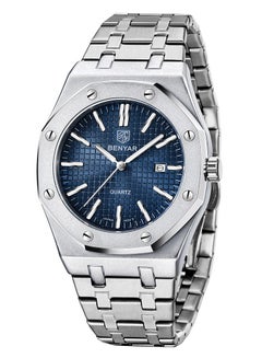 Buy Watches for Men Luxury Men's Watches Stainless Steel Quartz Water Resistant Watches in UAE
