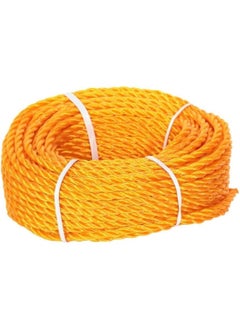 اشتري Alsaqer Plastic Rope 35 Yards Length 9 mm Diameter | High-Strength Nylon Rope for Docks, Marine Mooring Lines, Camping, Climbing, Rescue and Multipurpose, Mix Colours Yellow,Blue,Red,Orange and Green في الامارات