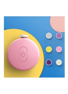 اشتري Pink Electric Baby Nail Trimmer Nail Polisher Baby Nail Polisher Grinder Kit for Baby and Adult في الامارات