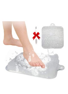 اشتري Shower Foot Scrubber Cleaner Exfoliating Feet Massager Spa for Shower with Suction Cup Improves Foot Circulation & Reduces Foot Pain في الامارات