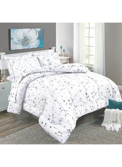 اشتري Petals Super King-Sized Comforter Set, Multicolour - 240x260 cm في الامارات