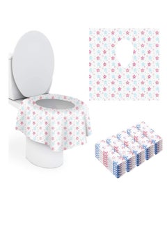 Buy Disposable Toilet Seat Cover, 30Pcs Extra Large XL Potty Seat Covers, Waterproof Individually Wrapped, Portable Travel Toilet Seat Covers, for Public Toilets Adults Kids Toddler Potty Training in UAE