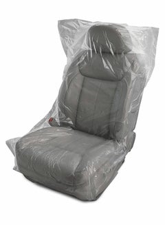 Buy Disposable Seat Covers, 100 Pcs Universal Disposable Plastic Seat Covers in Saudi Arabia