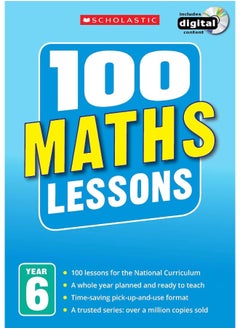 Buy 100 Maths Lessons: Year 6 in UAE