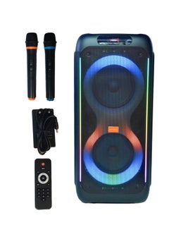 Buy ADS THM208F2 Portable TWS Bluetooth Speaker System, 600W Power, 326x330x692mm, LED Lights in UAE