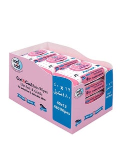 Buy Baby Wipes 40's Pack Of 12's in UAE
