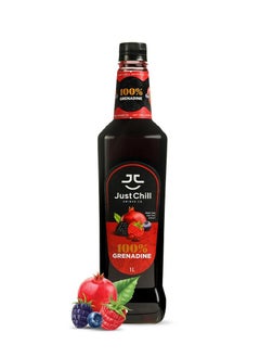 Buy Grenadine Syrup Made From 100% Real Fruit Extract 1 Litre in UAE