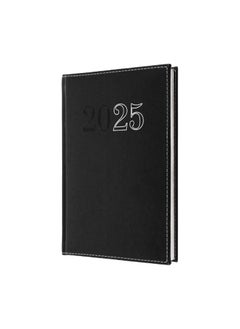 اشتري Collins Chelsea 2025 Diary for Professionals - A5 Day To Page Business Planner - Black - (ND54.99-25) - Premium Appointments Planner with Luxury PU Leather Cover في الامارات