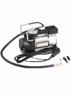 اشتري Car Air Compressor Portable Metal Single Cylinder Auto Inflator Pump في السعودية