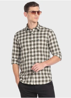 اشتري Checked Regular Fit Shirt في الامارات