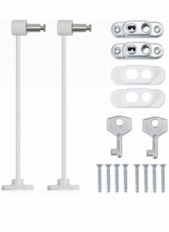 Buy 2 Pack Window Door Restrictor Child Baby Safety Security Lock Cable Wire with Self Drilling Screws and Keys for Home Public Commercial Applications in Saudi Arabia