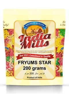 Buy Fryums Colored Star, 200 gm in UAE