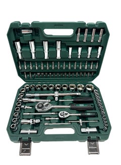 Buy Premium 94-Piece Tool Socket Set (1/2" and 1/4" Drive) - German Precision Engineering in UAE