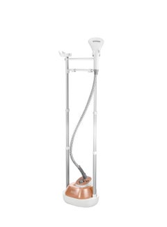 Buy Garment Steamer With Double Adjustable Pole Rose Gold And White 1785w in Saudi Arabia