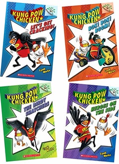 اشتري Kung Pow Chicken Set of 4 Books في الامارات