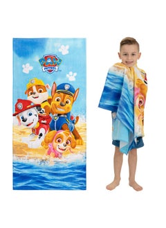 اشتري Kids Super Soft Cotton Bath/Pool/Beach Towel 58 In X 28 In Paw Patrol في الامارات