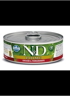 اشتري N&D Cat Prime Chicken & Pomegranate Kitten 70g في الامارات