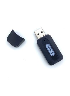 Buy 3.5MM Jack USB Wireless Bluetooth Music Audio Receiver Dongle Adapter compatible with Aux Car PC iOS Android in UAE