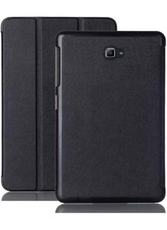 Buy Protective Flip Case For Samsung Galaxy Tab A 10.1 - T580 2016 With Trifold Stand Auto Wake Sleep Shockproof Cover in UAE