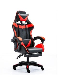 Buy Gaming Chair Office Chair with Footrest Computer Chair with Headrest Lumbar Support Adjustable Office Chair in Saudi Arabia