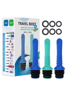 Buy 3 Pcs Portable Bidet Pipe for Toilet, Universal Travel Upside Down Bottle, Compatible with Most Bottles in Saudi Arabia