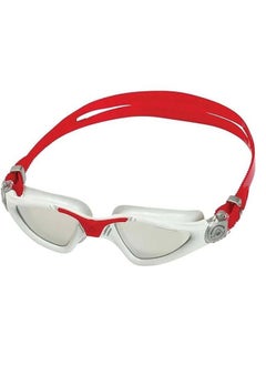 Buy Aquasphere Kayenne Adult Swimming Goggles Grey\Red in UAE