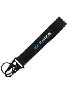 اشتري Car Key Chain, Home Keychain, Premium Type Fabric Strap Keychain HYUNDAI في السعودية