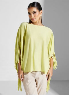 Buy Asymmetric Cape Sleeve Top in Saudi Arabia