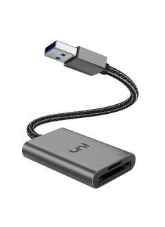 Buy Sd Card Reader High Speed Usb 3.0 To Micro Sd Card Adapter Aluminum Computer Memory Card Reader Dual Slots For Sd Sdxc Sdhc Mmc Micro Sdxc Tf Micro Sdhc Laptop Pc And More in Saudi Arabia