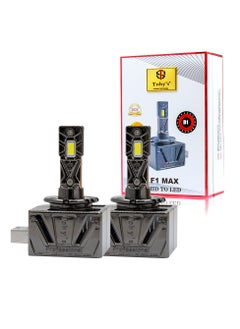 Buy Toby's New Launched F1 MAX D1 HID to LED Headlight Bulb With 70Watts/Pair and 7000lm in UAE