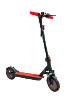 Buy Electric Scooter 35 KM Speed With Front Side Suspension 350W Motor And Bluetooth Off Road Tyre Light  Red in UAE