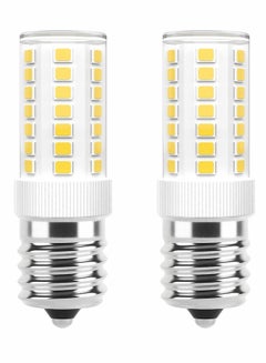 Buy E17 LED Bulb, Small Screw Refrigerator Light, Dimmable 5W Microwave Daylight White 6000K, Suitable for Microwave, 2 Pack in Saudi Arabia