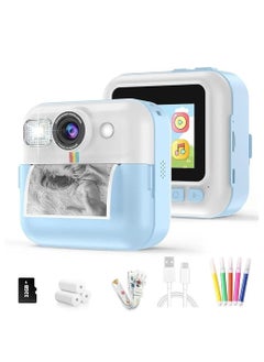 Buy Instant Print Camera: Vibrant Color 1080P Selfie Camera With Photo Paper And Creative Art Pens For Kids – Unleash Imagination And Fun in UAE