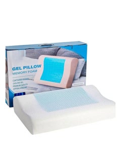 اشتري Bacterial gel pillow for neck and back pain from gel at home, 60X40 cm في السعودية