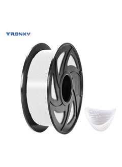 Buy 1.75mm 3D Printer Filament White/Black in UAE