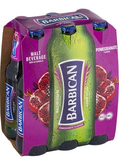 Buy BARBICAN POMEGRANATE NRB GLASS BOTTLE 330ML PACK OF 6 in UAE