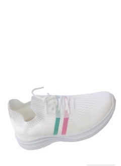 Buy Slip on sport shoes for unisex 2024 white in Egypt