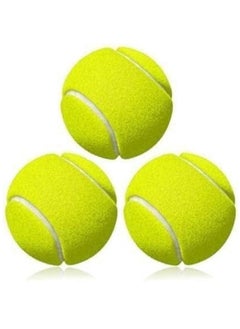 Buy Tennis Ball Cricket Tennis Ball Light Tennis Ball for Cricket Tournament, Street Match Cricket Ball Tennis for Lawn Cricket Soft Tennis Balls for Playing Pacer Cricket Ball - Green Pack of 3 (Colour/P in UAE