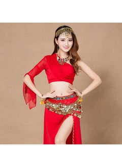 Buy belly dance waist chain red in Saudi Arabia