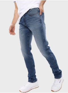 اشتري Mid Wash Slim Fit Jeans في الامارات