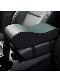 Buy Comfortable Armest Cushions For Car With Phone Holder Storage Bag - Black in Egypt