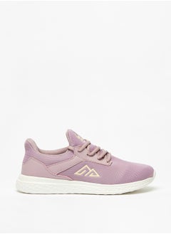 اشتري Textured Lace Up Womens' Sports Shoes في الامارات